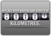 MONROE SHOCKS & STRUTS: 80,000km交換
