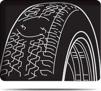 MONROE SHOCKS & STRUTS: Worn Shocks タイヤの異常な摩耗形状